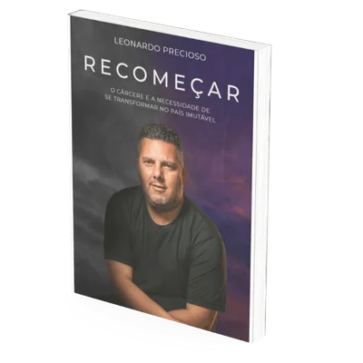 Capa do livro Recomeçar — Leonardo Precioso e Sabrina Mori