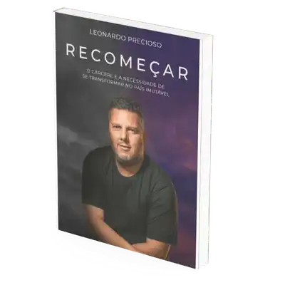 Capa do livro Recomeçar — Leonardo Precioso e Sabrina Mori